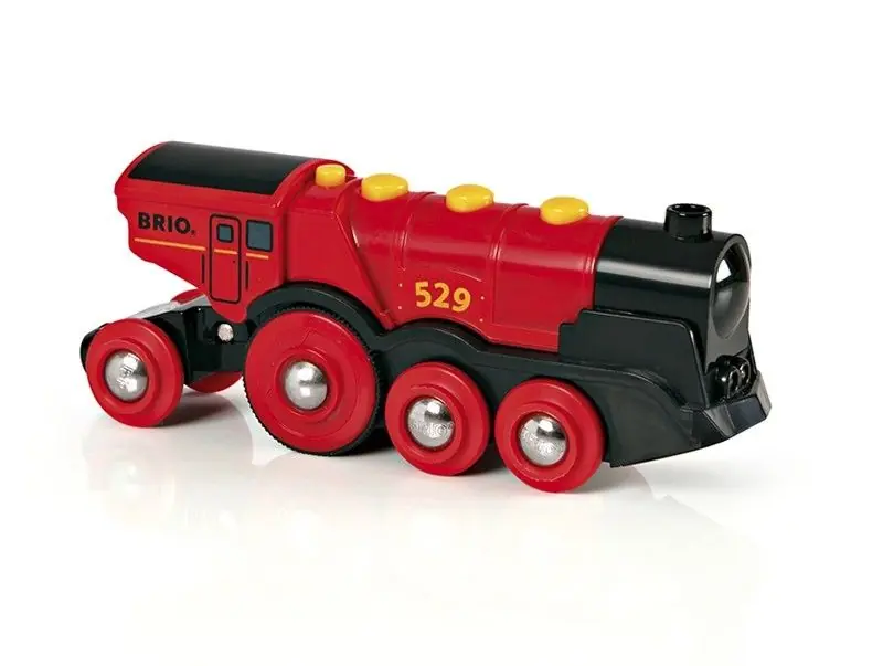 Handla online | BRIO - Rött batteridrivet action-lok (33592)
