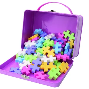 Hög kvalitet | Plus-Plus - BIG Suitcase Metal - Pastel - (3275)