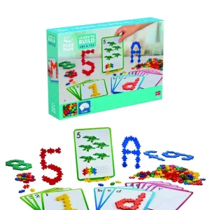 Endast idag - Plus-Plus - Learn To Build ABC & 123 - (3909)