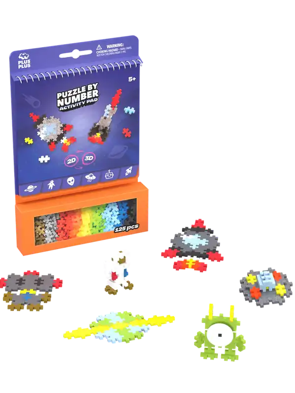 Plus-Plus - Activity Pad - Space (3989) | Väl omtyckt