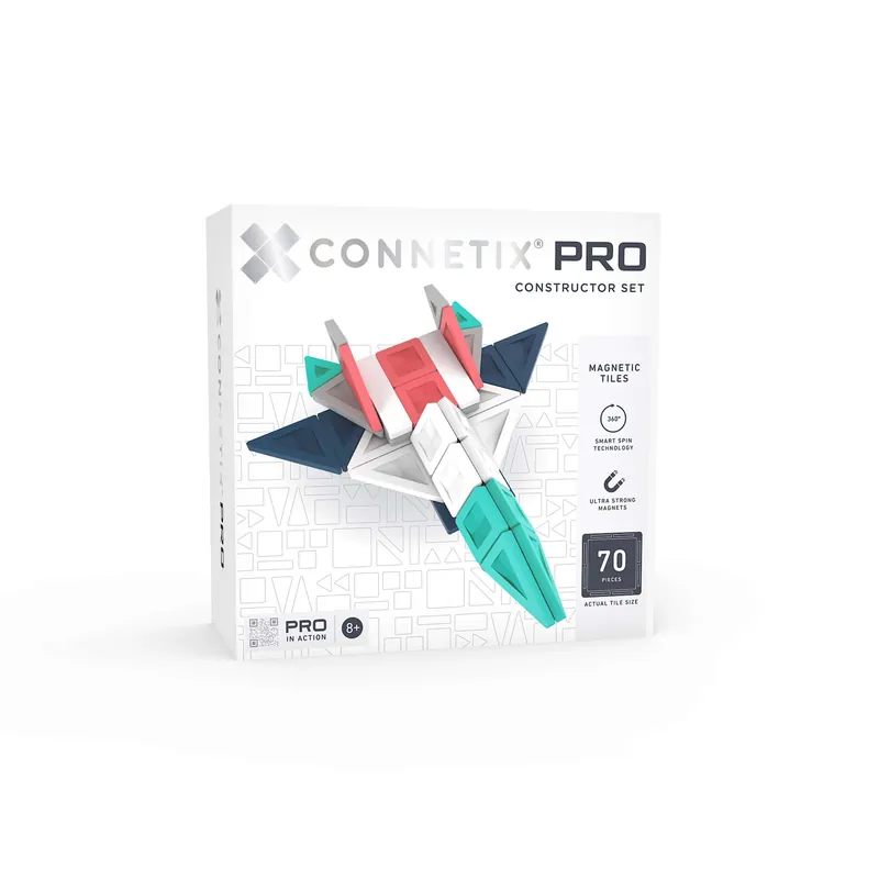 Kan beställas online | Connetix - Pro Constructor Set - 70 Pc (CP-T-00070-CO)