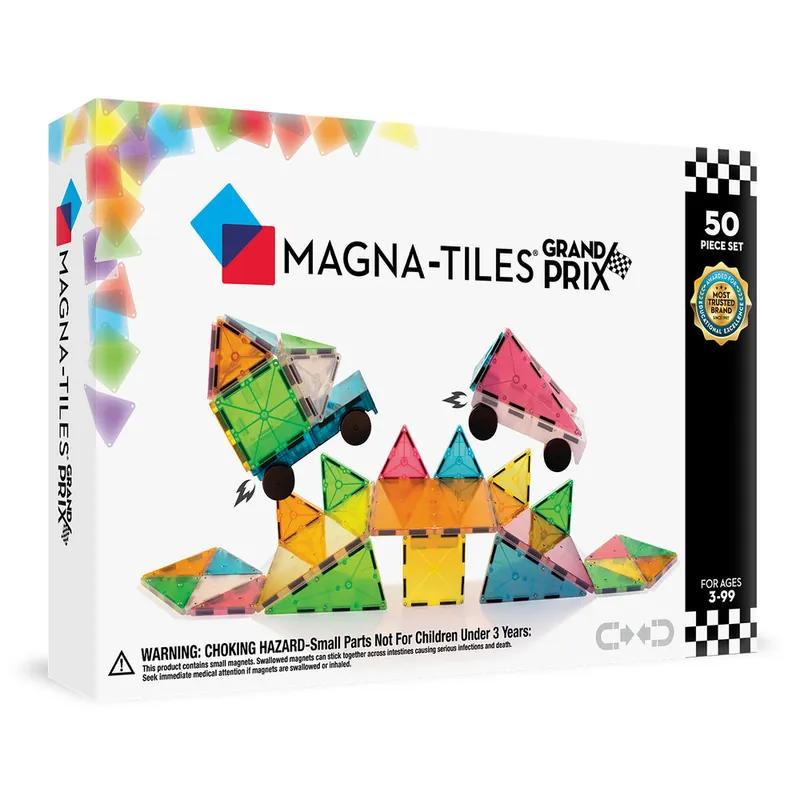 Mycket uppskattad - Magna-Tiles - Grand Prix Frost 50 Piece Set (90257)