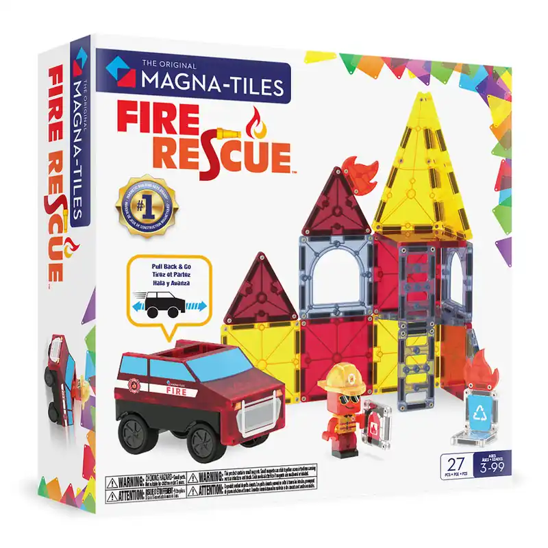 Sänkt pris | Magna-Tiles - Fire Rescue™ 27 Piece Set (90360)