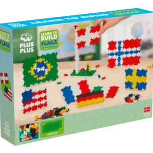 Ny lansering | Plus-Plus - Learn To Build Flags of the World - (3932)