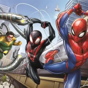 Bra pris just nu | Spiderman pussel med 104 bitar