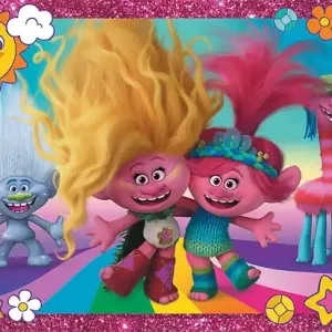 Glänsande troll (Glitter) - Nedsatt pris