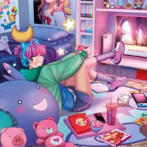 Trygg betalning | Game Lovers Pussel med 300 bitar