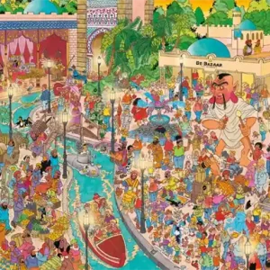 Populär - Efteling Fata Morgana Jan Van Haasteren pussel 1000 bitar