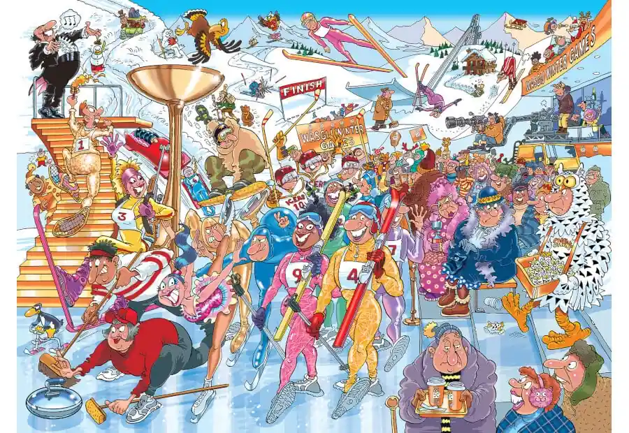 Wasgij Winter Games - Bästsäljare