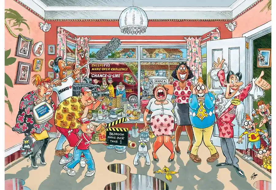 Nytt hos oss - Wasgij Original nr. 9 Hemförbättringar