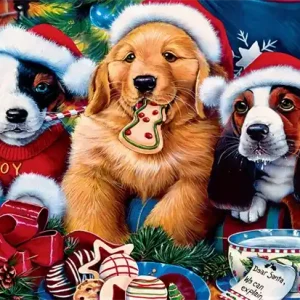 Santa Paws (Glitter) - Expressfrakt