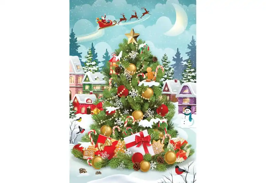 Efterfrågad - Christmas Tree (Plåtburk)