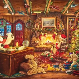 Finns nu | Santa Checking His List