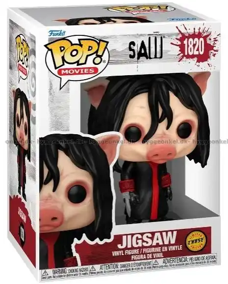 Rabatter | Funko Pop! Saw - Jigsaw (Limited Edition Chase Version) 1820