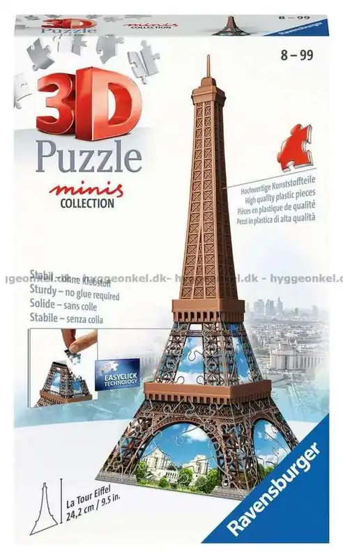Ny produkt - 3D Eiffeltornet, 54 bitar