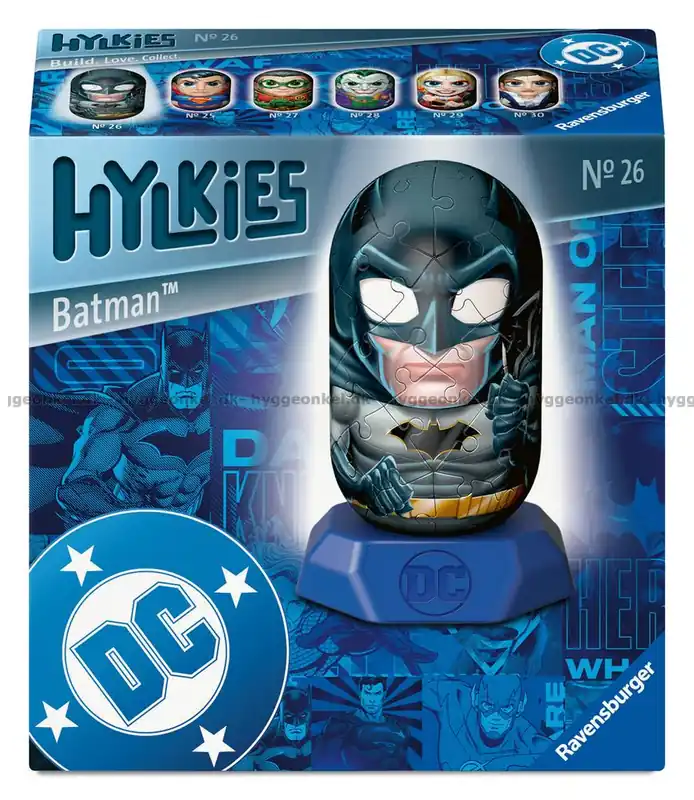 3D Hylkies DC - Batman, 54 bitar | Mycket efterfrågad