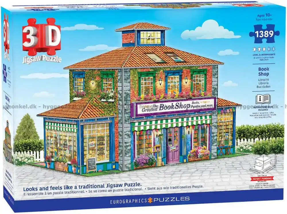 Deal | 3D I bokhandeln, 1389 bitar
