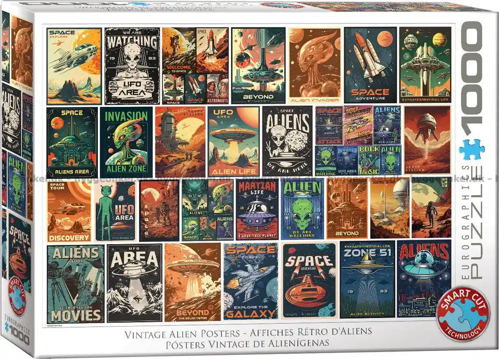 Kanonerbjudande - Aliens poster, 1000 bitar
