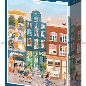 Amsterdam De 9 gatorna, 500 bitar | Hög kvalitet