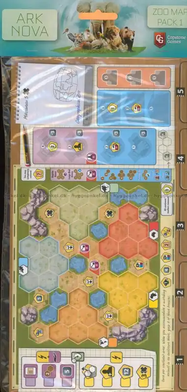 Fyndpris | Ark Nova Zoo Map