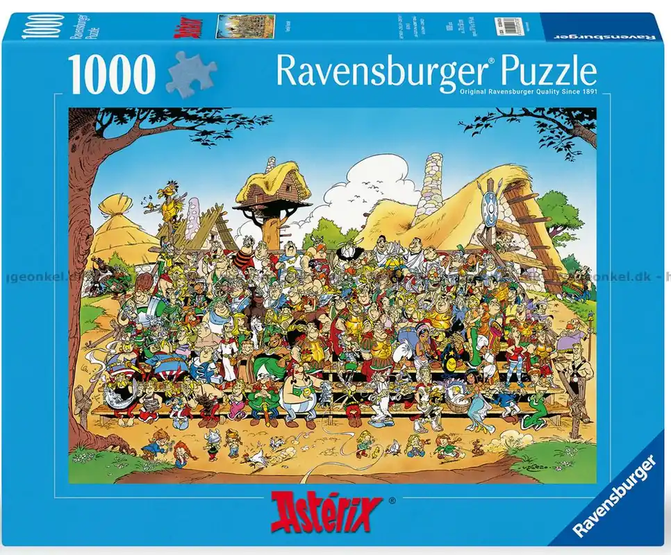 Asterix Familjeporträtt, 1000 bitar - Beställ direkt