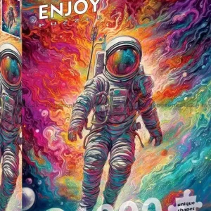 Astronautens fantastiska resa, 1000 bitar | Nytt lägre pris