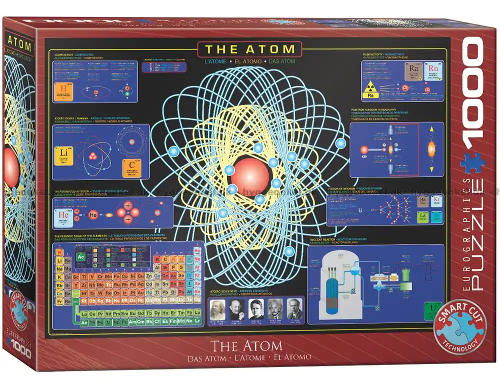 Atom, 1000 bitar | Extra rabatt