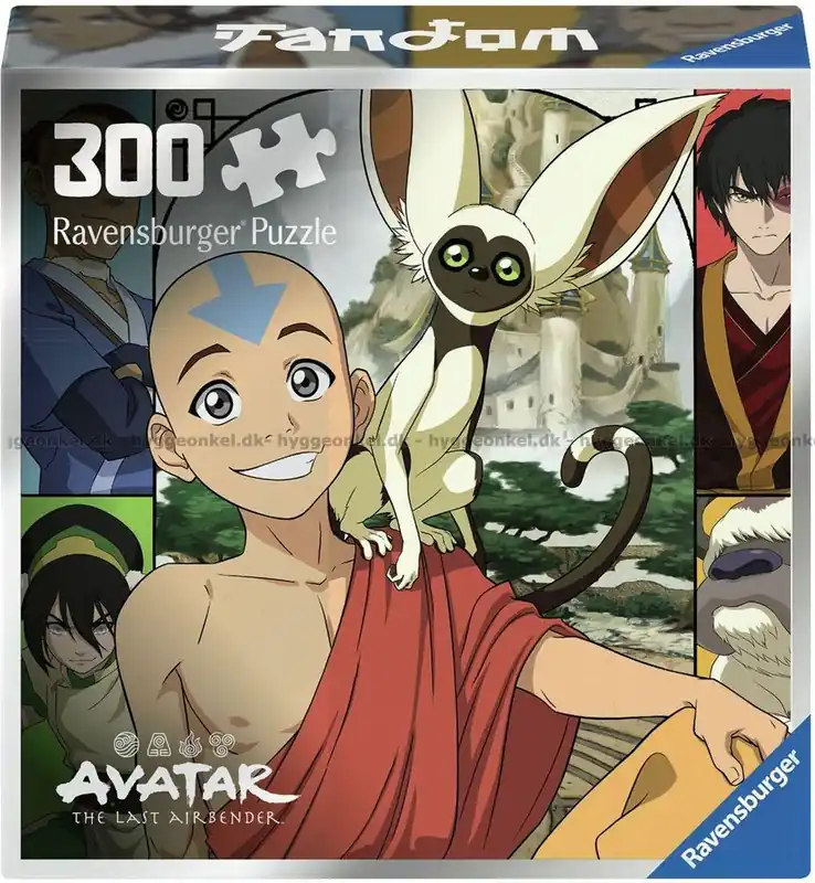 Avatar The Last Airbender, 300 bitar - Bra pris just nu