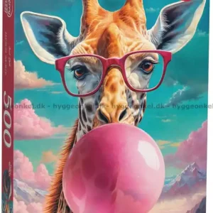 Avslappnad giraff, 500 bitar - Fynd