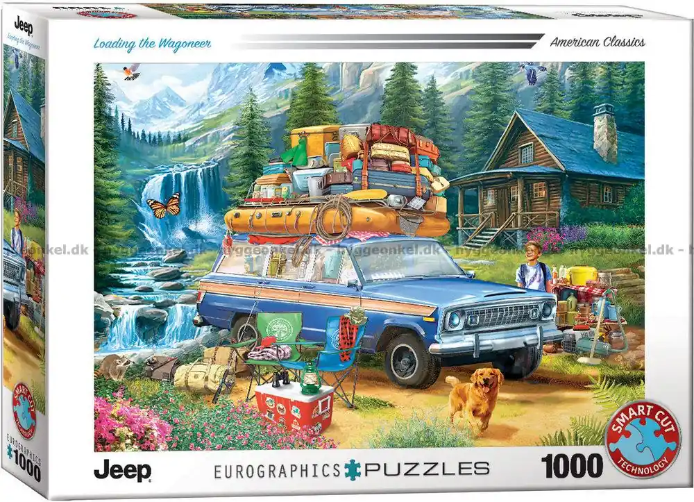Superpris - Bilen är packad och klar, 1000 bitar