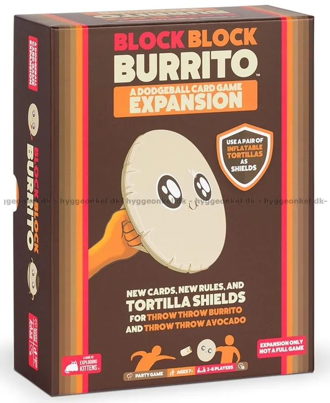 Block Block Burrito | Gratis retur