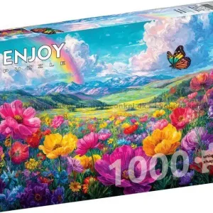 Finns tillgänglig - Blomsterängen i bergen, 1000 bitar