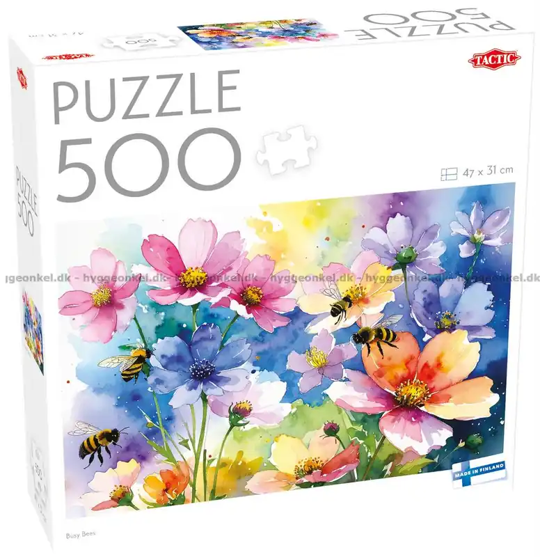 Blomsterängens surr, 500 bitar | Slutrea
