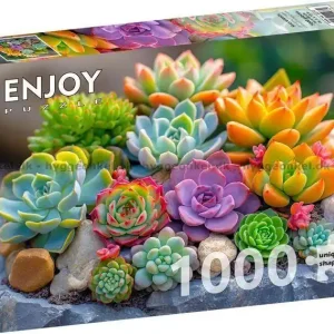 Snabb frakt | Blomstrande stenparti, 1000 bitar