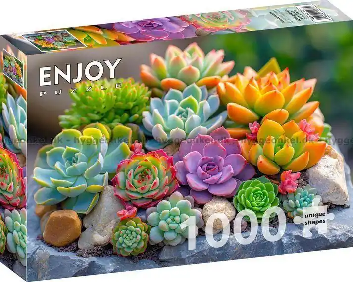 Snabb frakt | Blomstrande stenparti, 1000 bitar