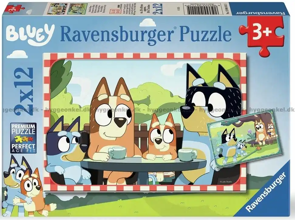 Så länge lagret räcker - Bluey Familjen, 2x12 bitar