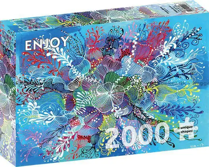 Blå vågspel, 2000 bitar - Finns att beställa