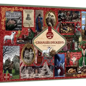 Bokklubb Charles Dickens, 1000 bitar - Direkt från fabriken