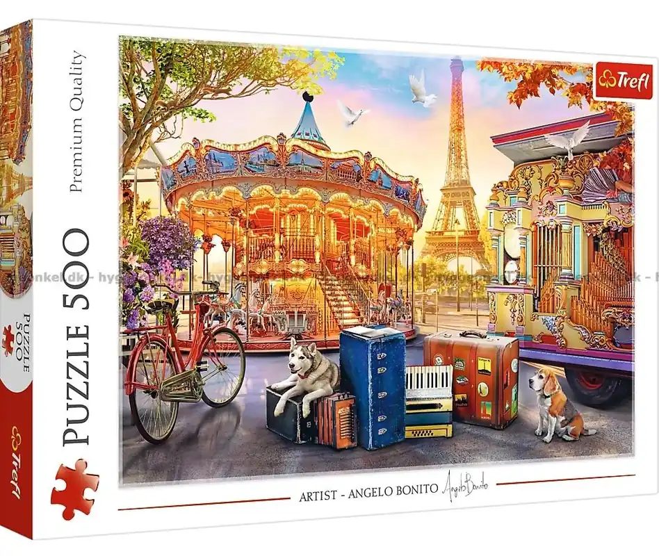 Prissänkt - Bonito Paris - Hundens semester, 500 bitar
