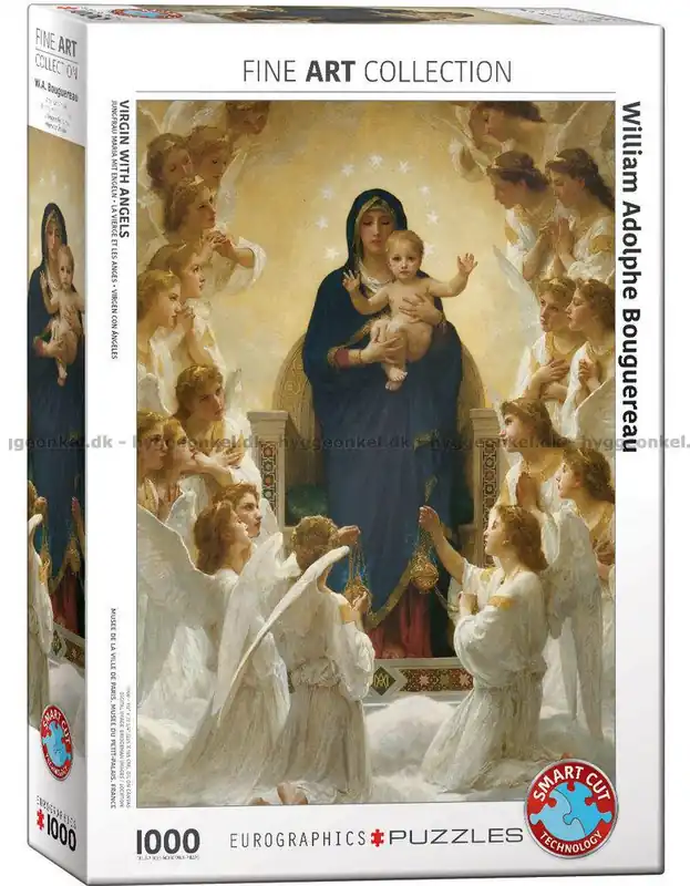 Bouguereau Virgin with Angels, 1000 bitar | Prissänkt