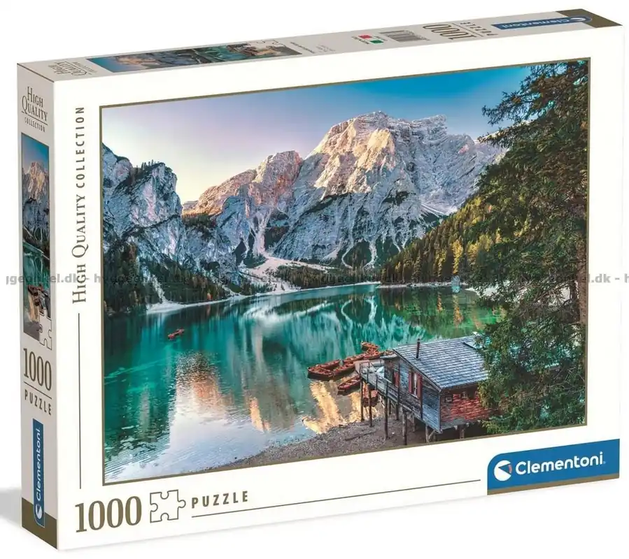 Braies-sjön, Italien, 1000 bitar - Ny produkt