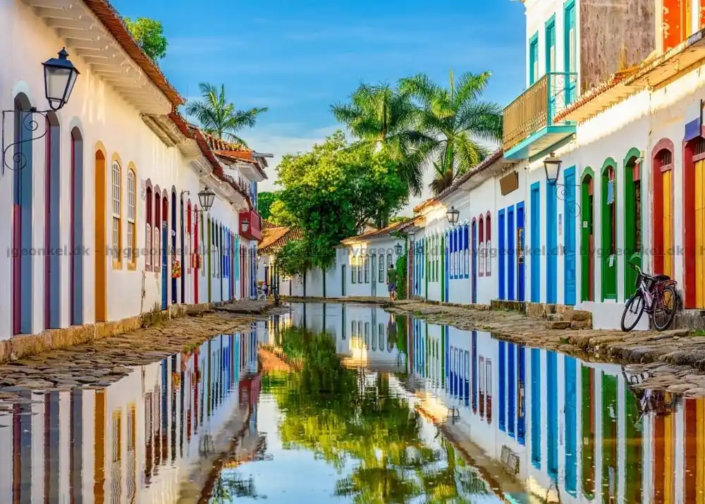 Mycket populär - Brasilien Paraty, 500 bitar
