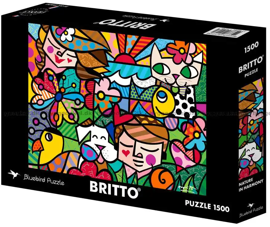 Britto Vänner bland blommor, 1500 bitar | Endast denna vecka