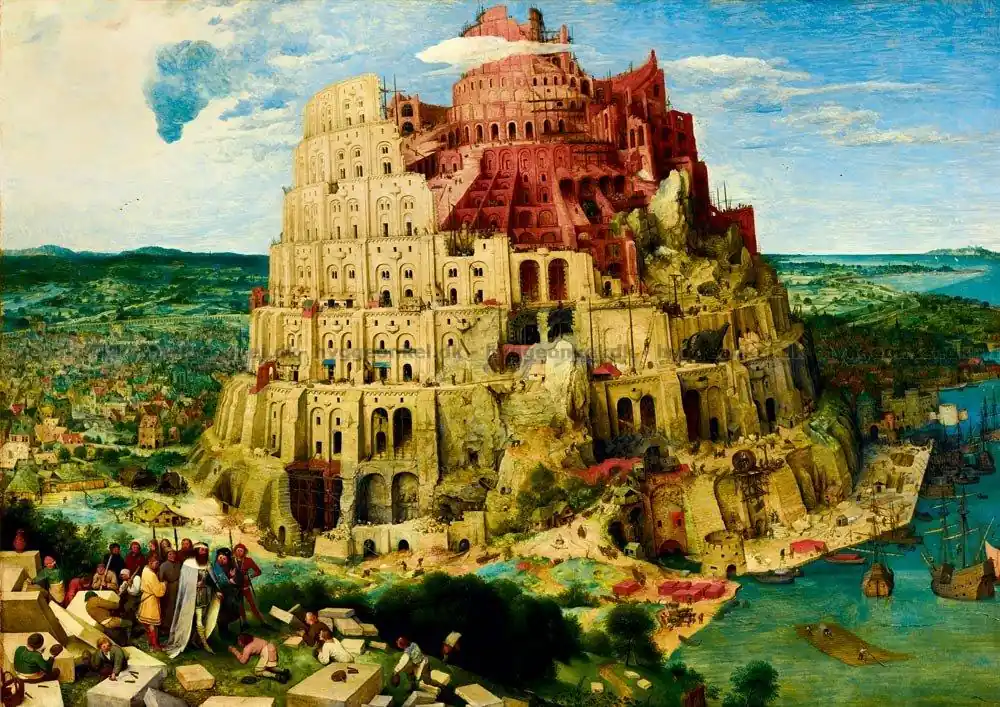 Sänkt pris | Brueghel Babels torn, 2000 bitar