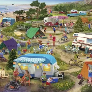 Camping vid havet, 1000 bitar - Försäljningssuccé