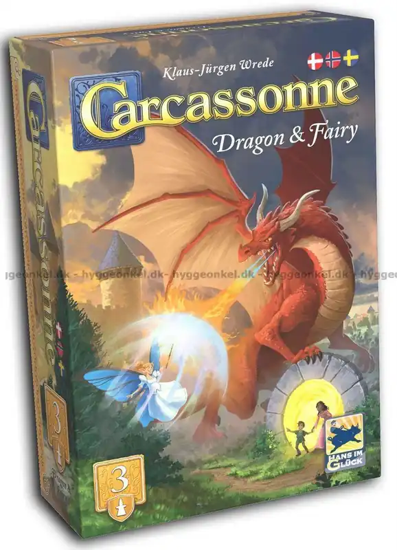Carcassonne expansion 3 Dragon & Fairy - Köp nu