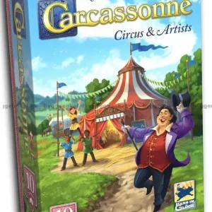 Bara denna vecka - Carcassonne expansion 10 Circus & Artists