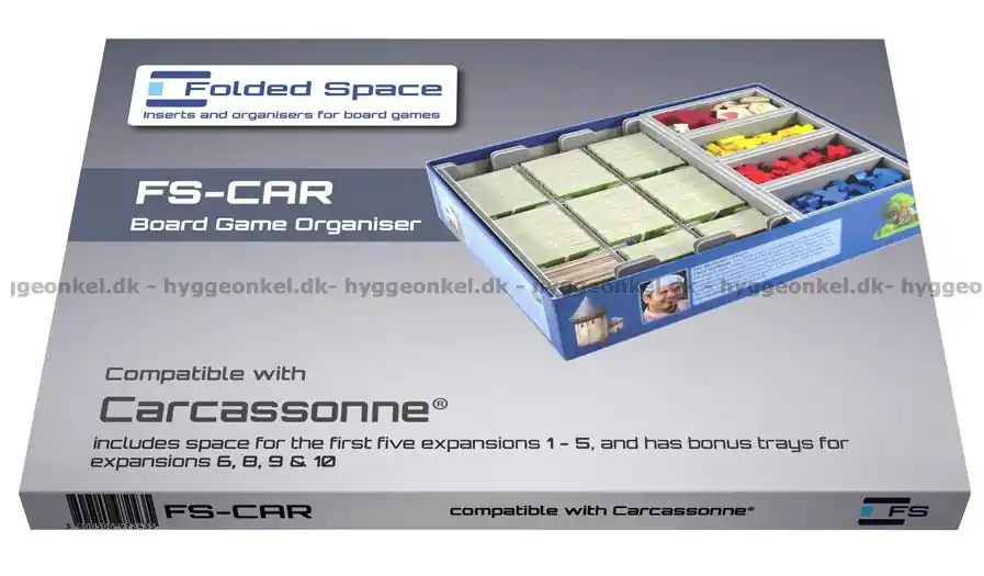 Extra rabatt | Carcassonne Insert - Folded Space