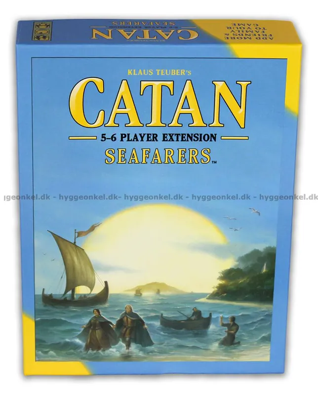 Beställ idag - Catan Seafarers - 5-6 spelare - Engelska