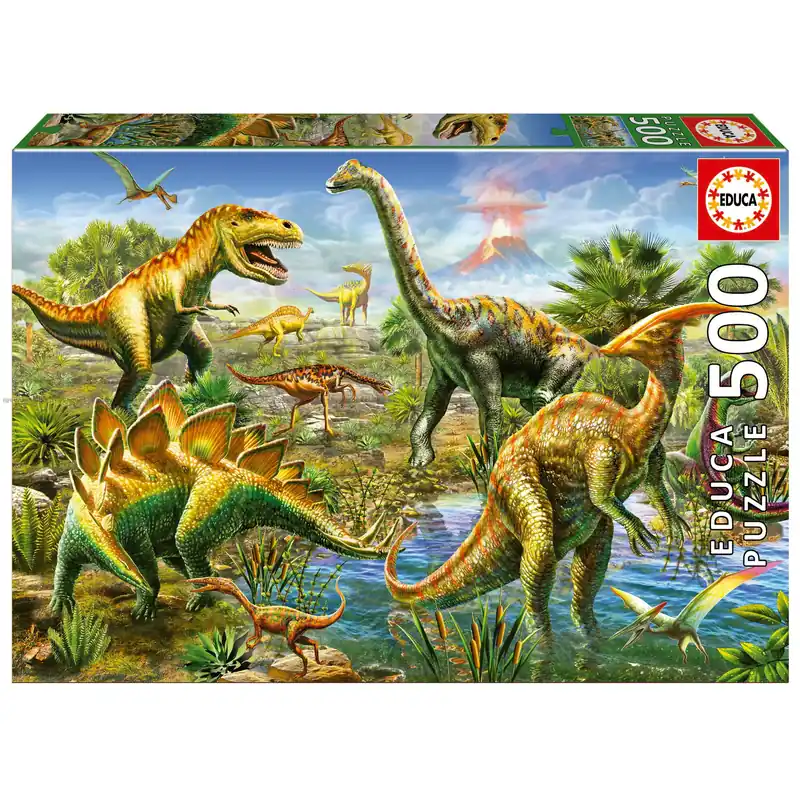 Kampanjen går snart ut | Chesterman Dinosauriernas lekplats, 500 bitar